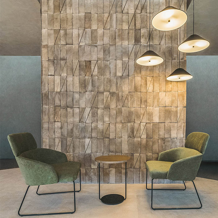 mobiliario para zonas comunes en novotel valencia lavant